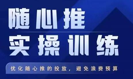 飞哥·随心推实操训练，优化随心推投放，避免浪费预算萌宝之家-游戏资源站丨手游源码丨页游源码丨端游源码丨架设视频教程丨网赚项目丨萌宝之家