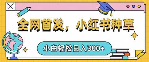 小红书种草，手机项目，日入3张，复制黏贴即可，可矩阵操作，动手不动脑【揭秘】萌宝之家-游戏资源站丨手游源码丨页游源码丨端游源码丨架设视频教程丨网赚项目丨萌宝之家